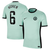 Chelsea WSL Third Stadium Shirt 2023-24 with Nüsken 6 printing - Kit Captain