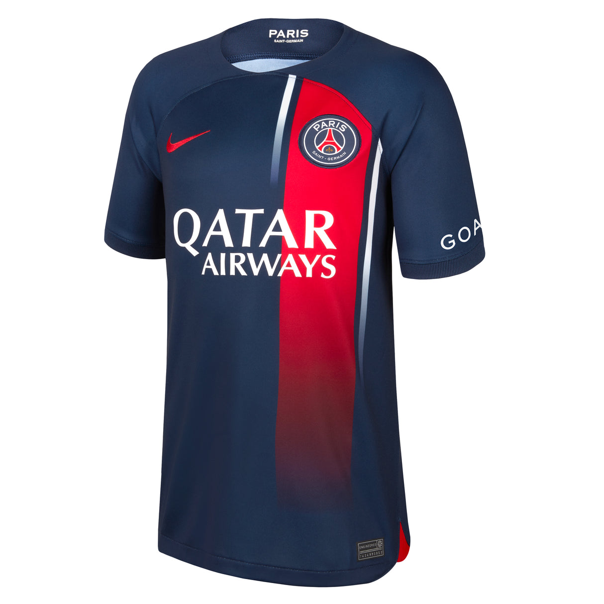 PSG Home Stadium Shirt 2023-24 - Kids with Champions League printing Lee Kang In  19 - Kit Captain