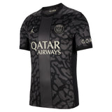 PSG x Jordan Third Stadium Shirt 2023-24 with Champions League printing N.Mendes 25 - Kit Captain