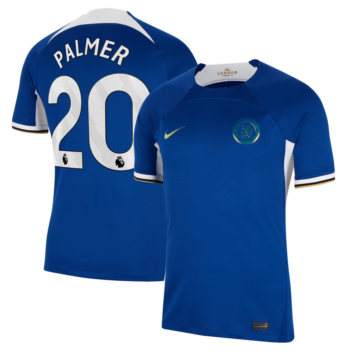 Chelsea Nike Stadion-Heimtrikot 2023–24 – mit Palmer 20-Aufdruck