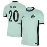 Chelsea Cup Third Vapor Match Shirt 2023-24 with Palmer 20 printing - Kit Captain