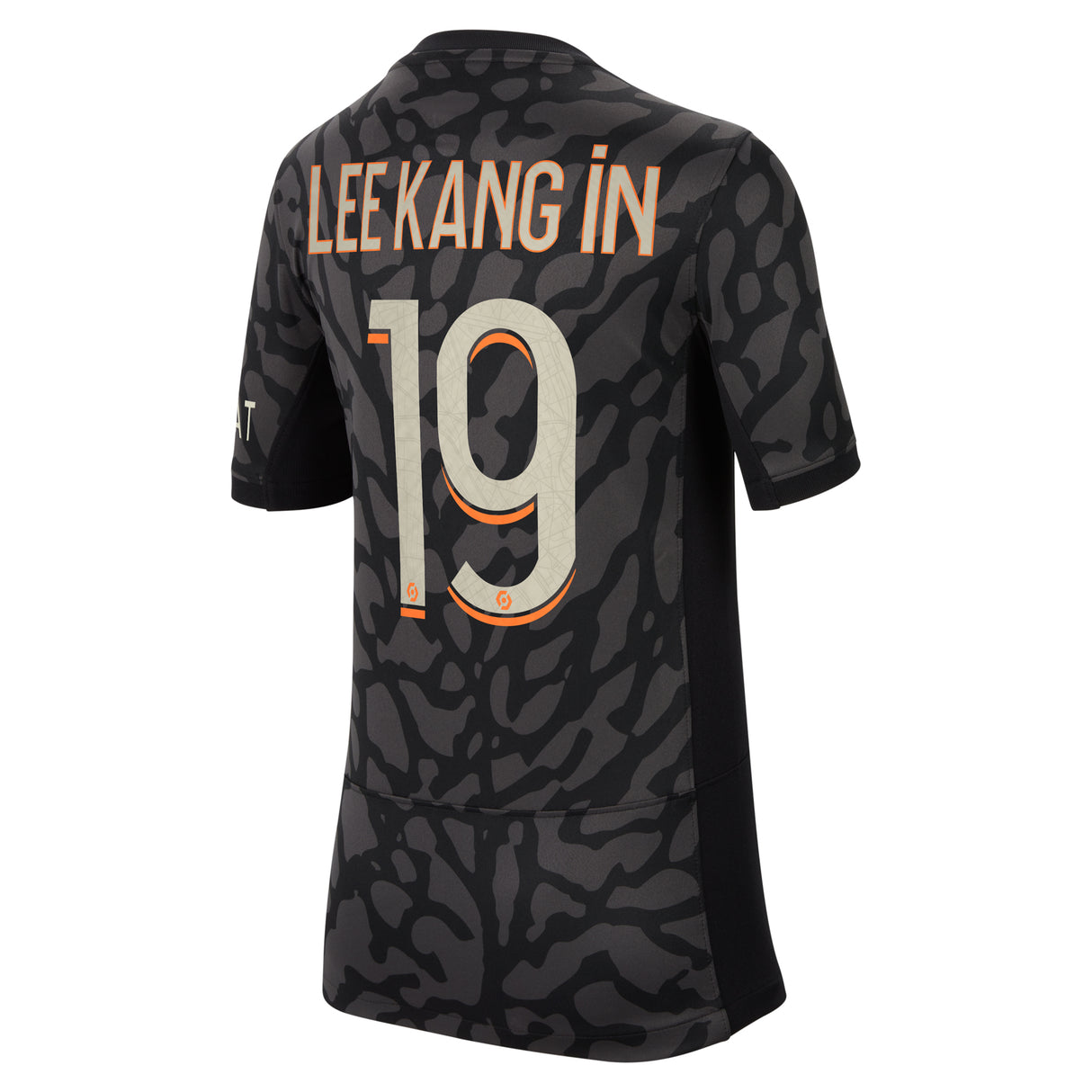 PSG x Jordan Third Stadium Shirt 2023-24 - Kids with Lee Kang In  19 printing - Kit Captain