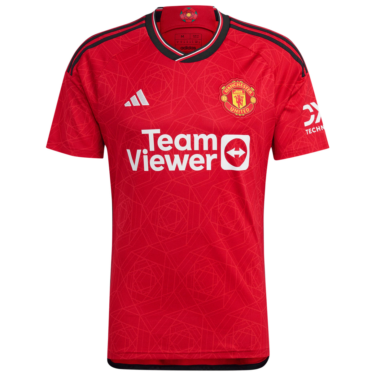 Manchester United EPL Home Shirt 2023-24 with Evans 35 printing - Kit Captain