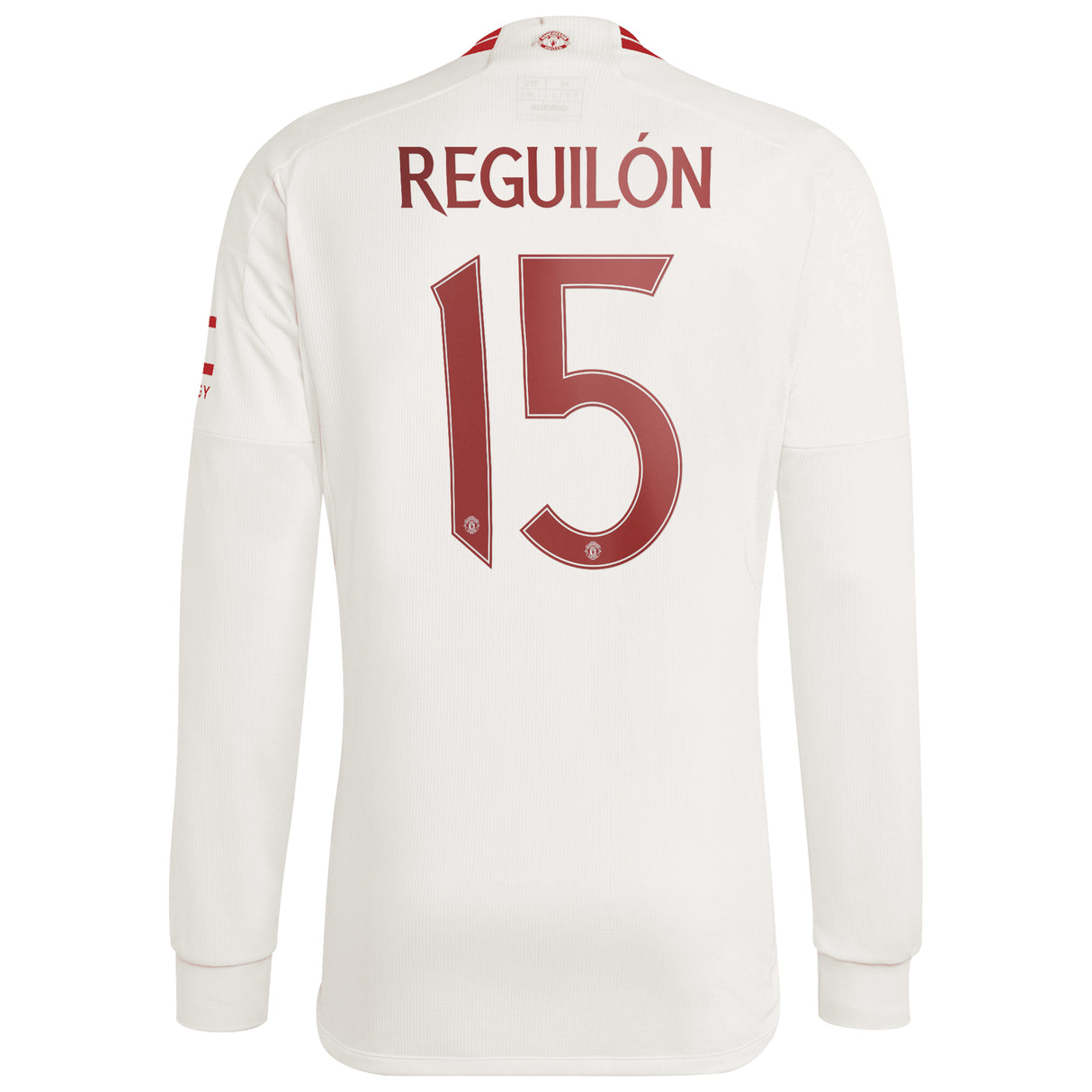 Manchester United Cup Third Shirt 2023-24 - Long sleeve with Reguilón 15 printing - Kit Captain