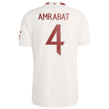 Manchester United Cup Third Shirt 2023-24 with Amrabat 4 printing - Kit Captain