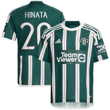 Manchester United Away Shirt 2023-24 - Kids with Hinata 20 printing - Kit Captain