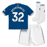 Everton Hummel Home Infant Kit 2023-24 with Branthwaite 32 printing - Kit Captain