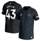 Everton Hummel Away Goalkeeper Shirt 2023-24 - Kids with Crellin 43 printing - Kit Captain