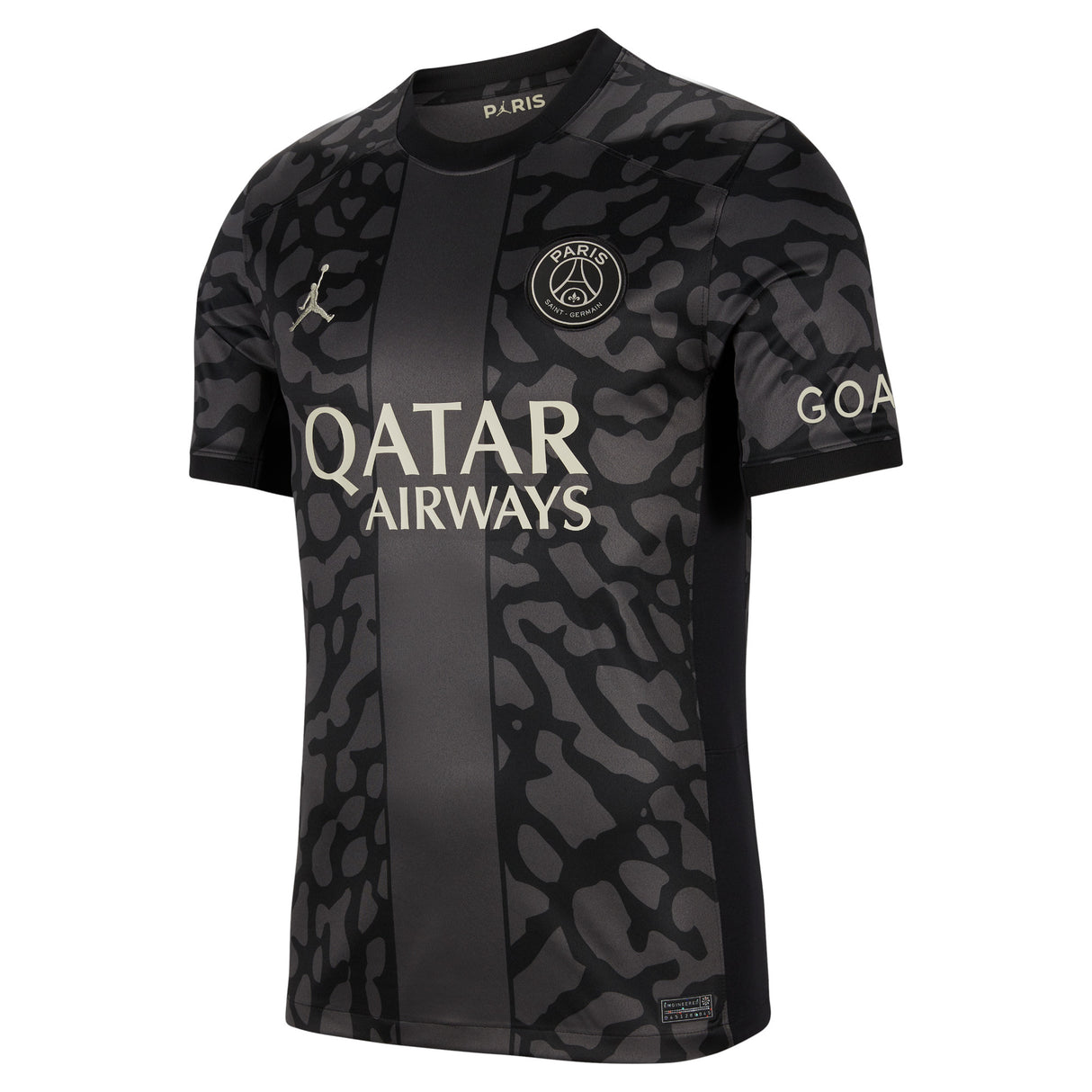 PSG x Jordan Third Stadium Shirt 2023-24 with Mbappé 7 printing - Kit Captain