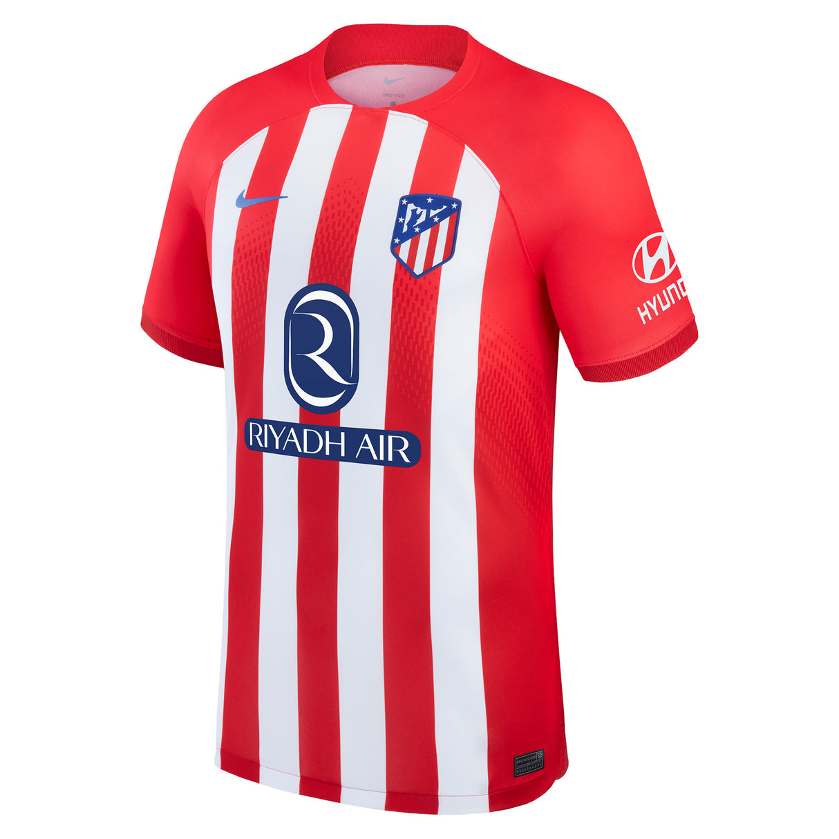 Atlético de Madrid Metropolitano Nike Home Stadium Shirt 2023-24 with S.Lino 12 printing - Kit Captain