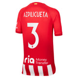 Atlético de Madrid Metropolitano Nike Heimstadion-Trikot 2023–24 – Kinder mit Azpilicueta 3-Aufdruck