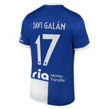 Atletico de Madrid Metropolitano Nike Away Stadium Shirt 2023-24 with Javi Galán 17 printing - Kit Captain