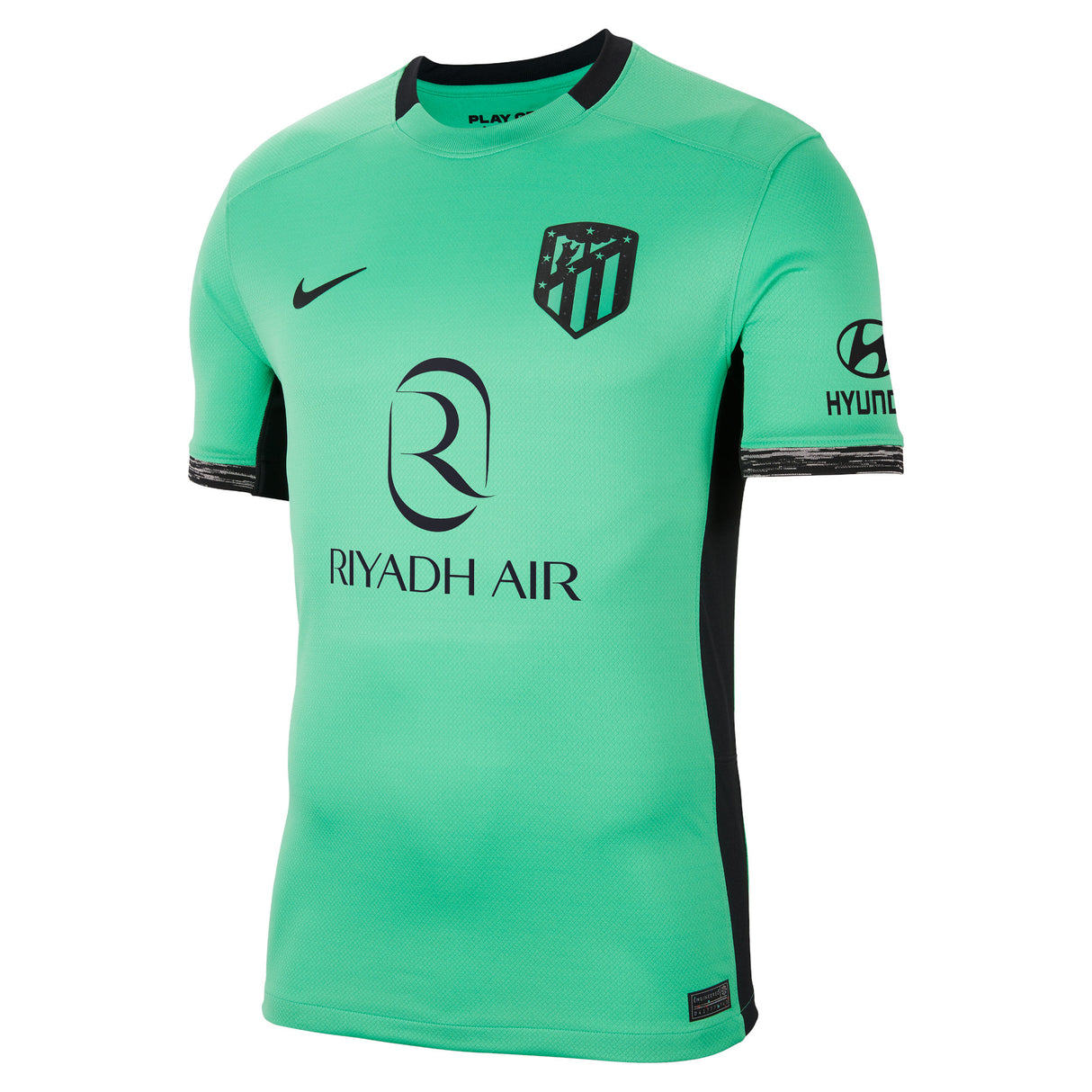 Atlético de Madrid Metropolitano Nike Third Stadium Shirt 2023-24 with Javi Galán 17 printing - Kit Captain