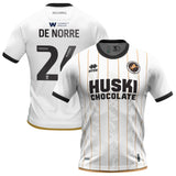 Millwall Errea Away Shirt 2023-24 - Casper DE NORRE 24 - Kit Captain