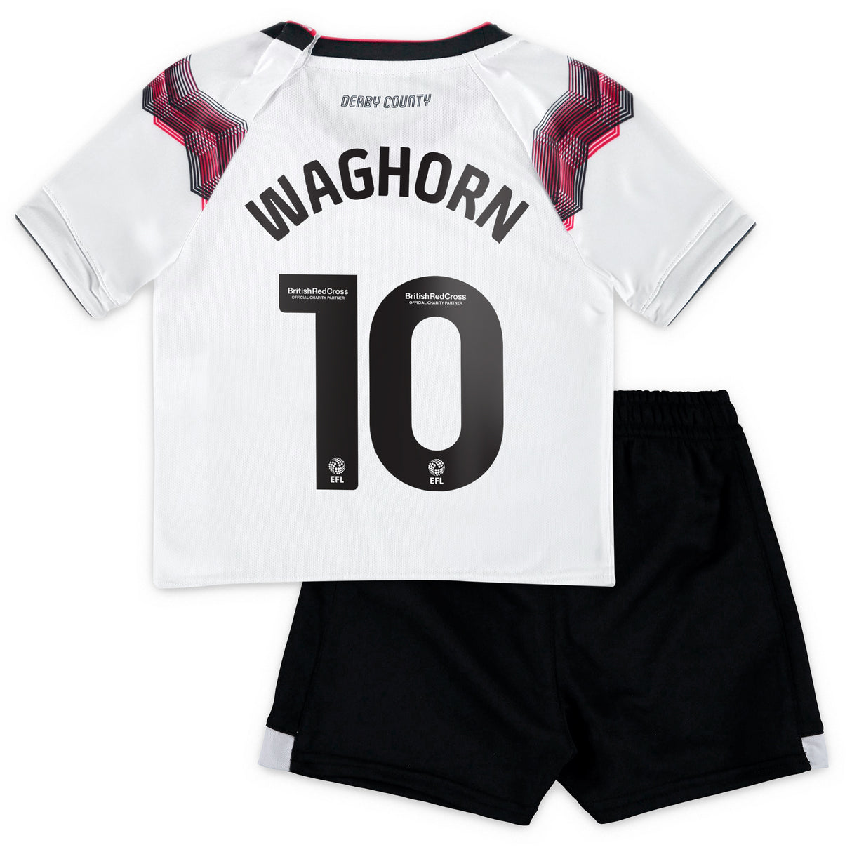 Derby County Umbro Home Infants Kit 2023-24 - Martyn Waghorn 10 - Kit Captain