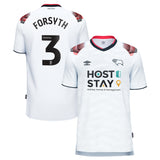 Derby County Umbro Home Shirt 2023-24 - Kids - Craig Forsyth 3