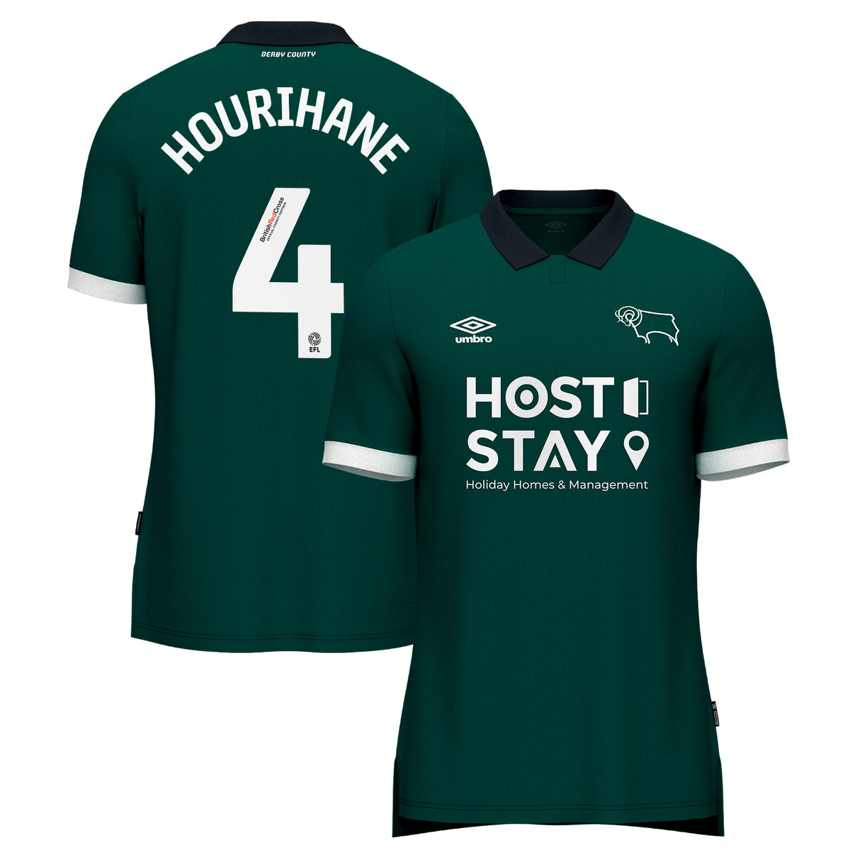 Derby County Umbro Third Shirt 2023-24 - Conor Hourihane 4