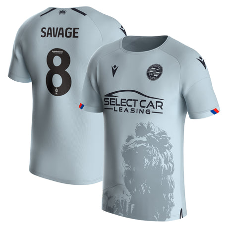 Reading Away Shirt 2023-24 - Charlie Savage 8 - Kit Captain