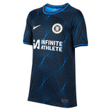 Chelsea WSL Nike Away Stadium Sponsored Shirt 2023-24 - Kids with Buchanan 26 printing