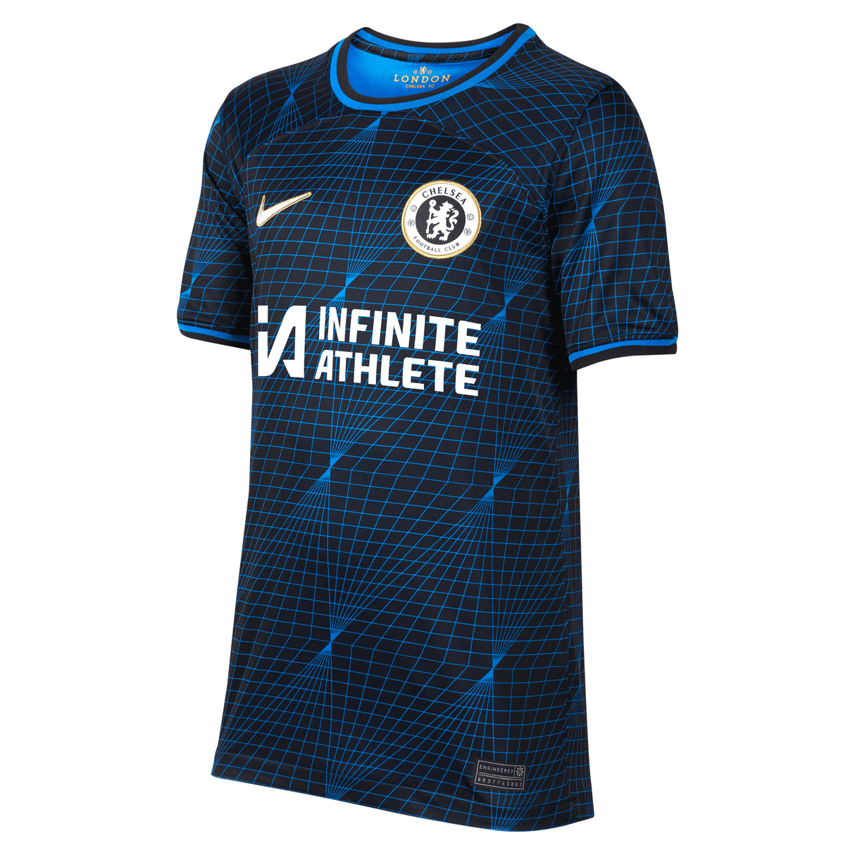 Chelsea WSL Nike Away Stadium Sponsored Shirt 2023-24 - Kids with Ingle 5 printing