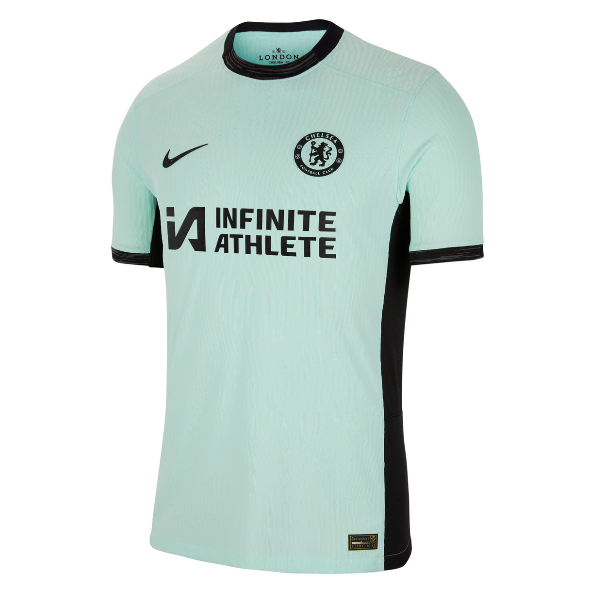 Chelsea Third Vapor Match Sponsored Shirt 2023-24 with Chilwell 21 printing - Kit Captain