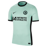 Chelsea Nike Third Stadium Sponsored Shirt 2023-24 with Nkunku 18 printing