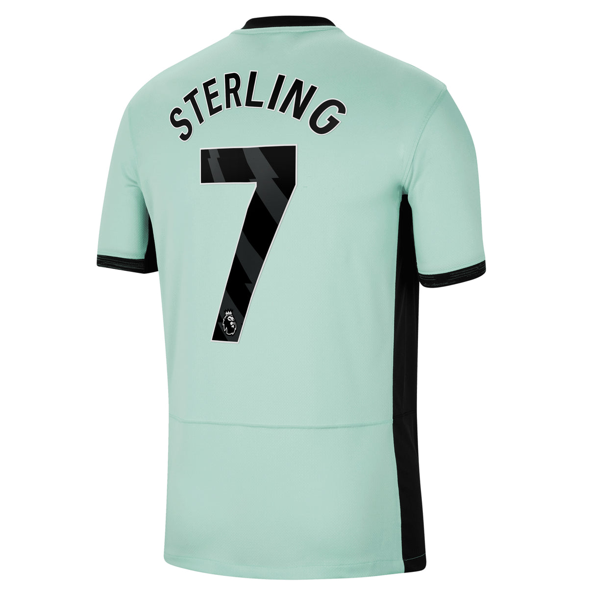 Chelsea Nike Third Stadium Sponsored Shirt 2023-24 with Sterling 7 printing