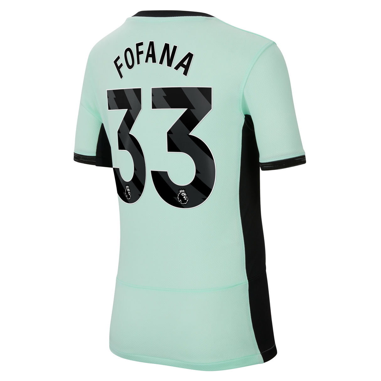 Chelsea Third Stadium Sponsored Shirt 2023-24 - Kids with Fofana 33 printing - Kit Captain