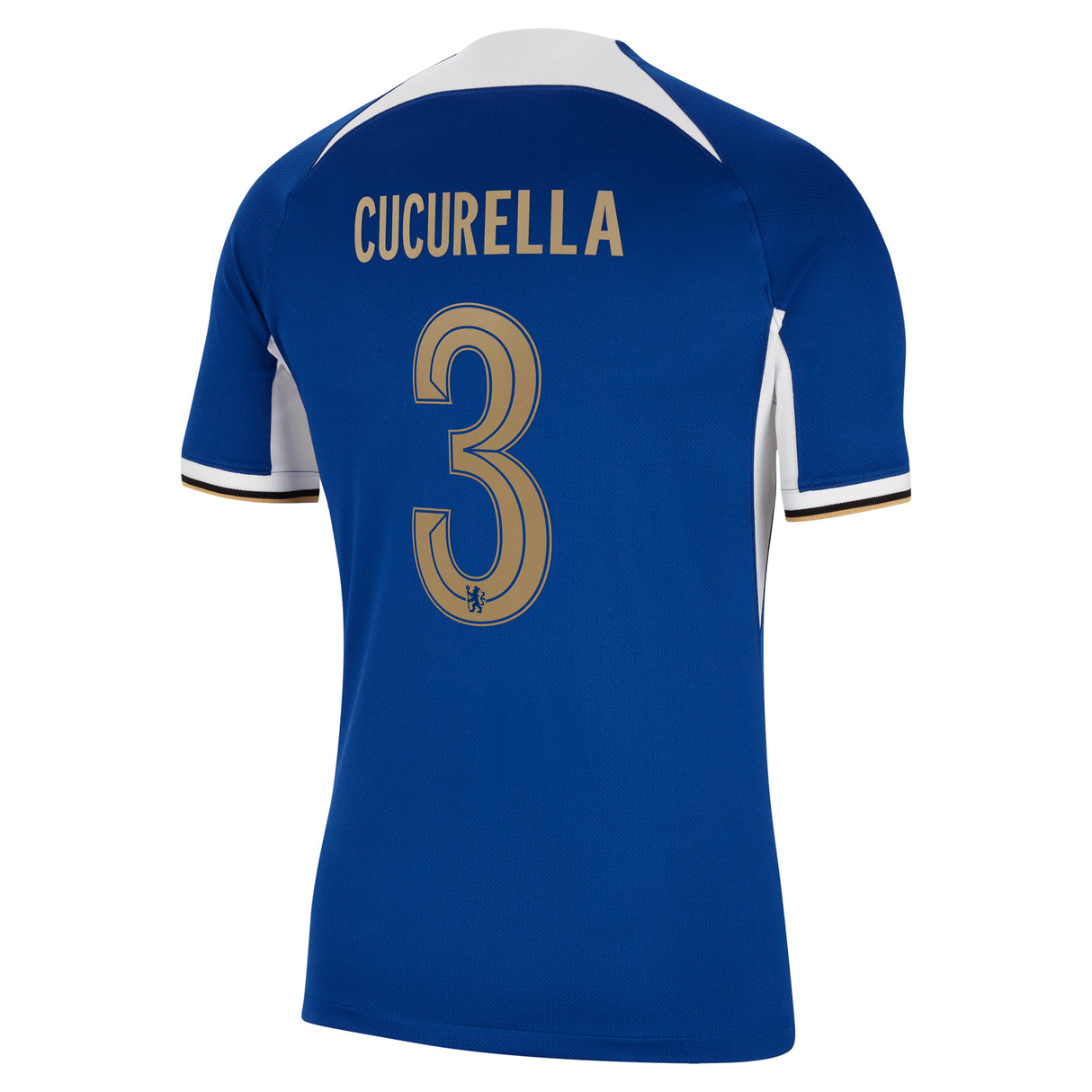 Chelsea Cup Nike Home Stadium Sponsored Shirt 2023-24 with Cucurella 3 printing