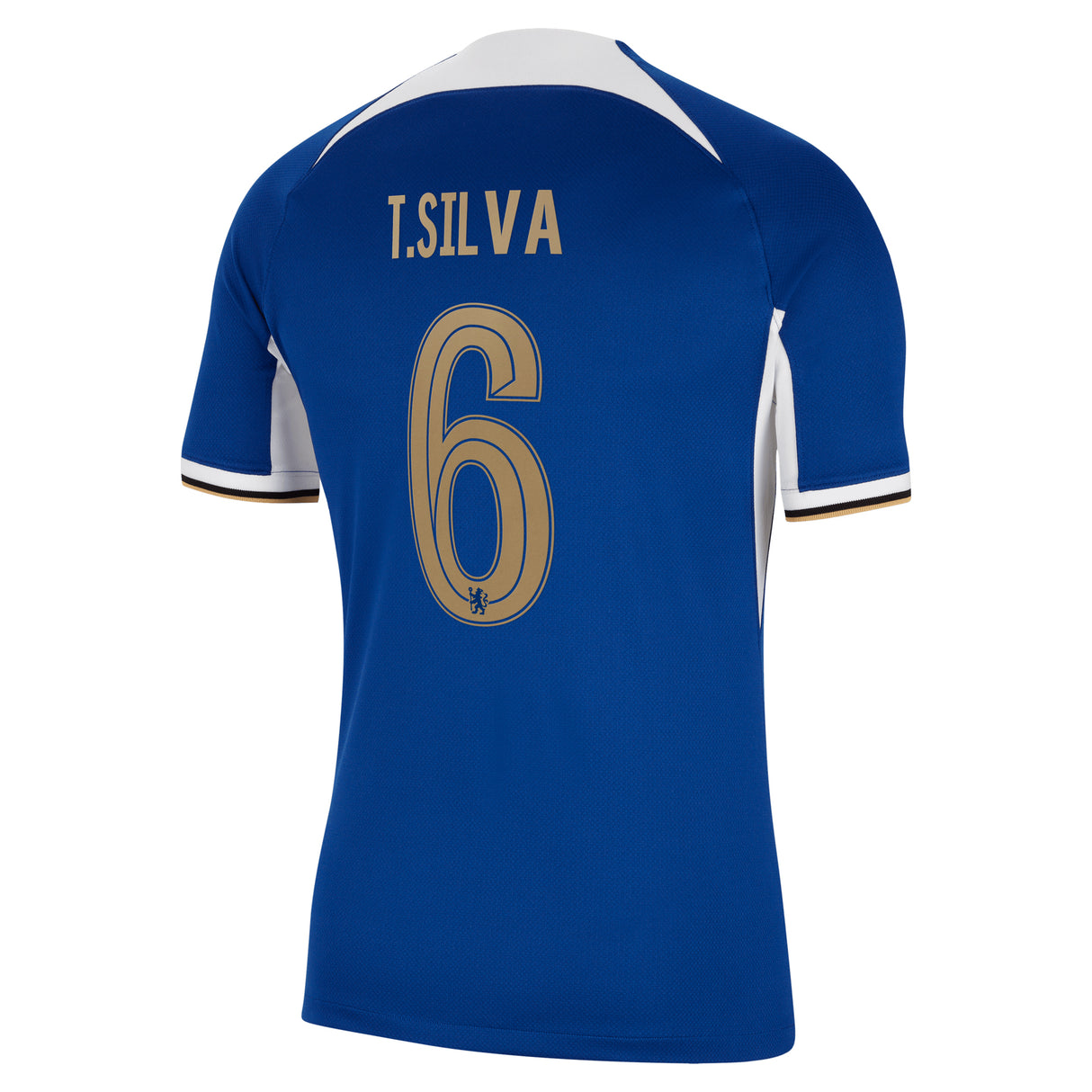 Chelsea Cup Nike Home Stadium Sponsored Shirt 2023-24 with T. Silva 6 printing