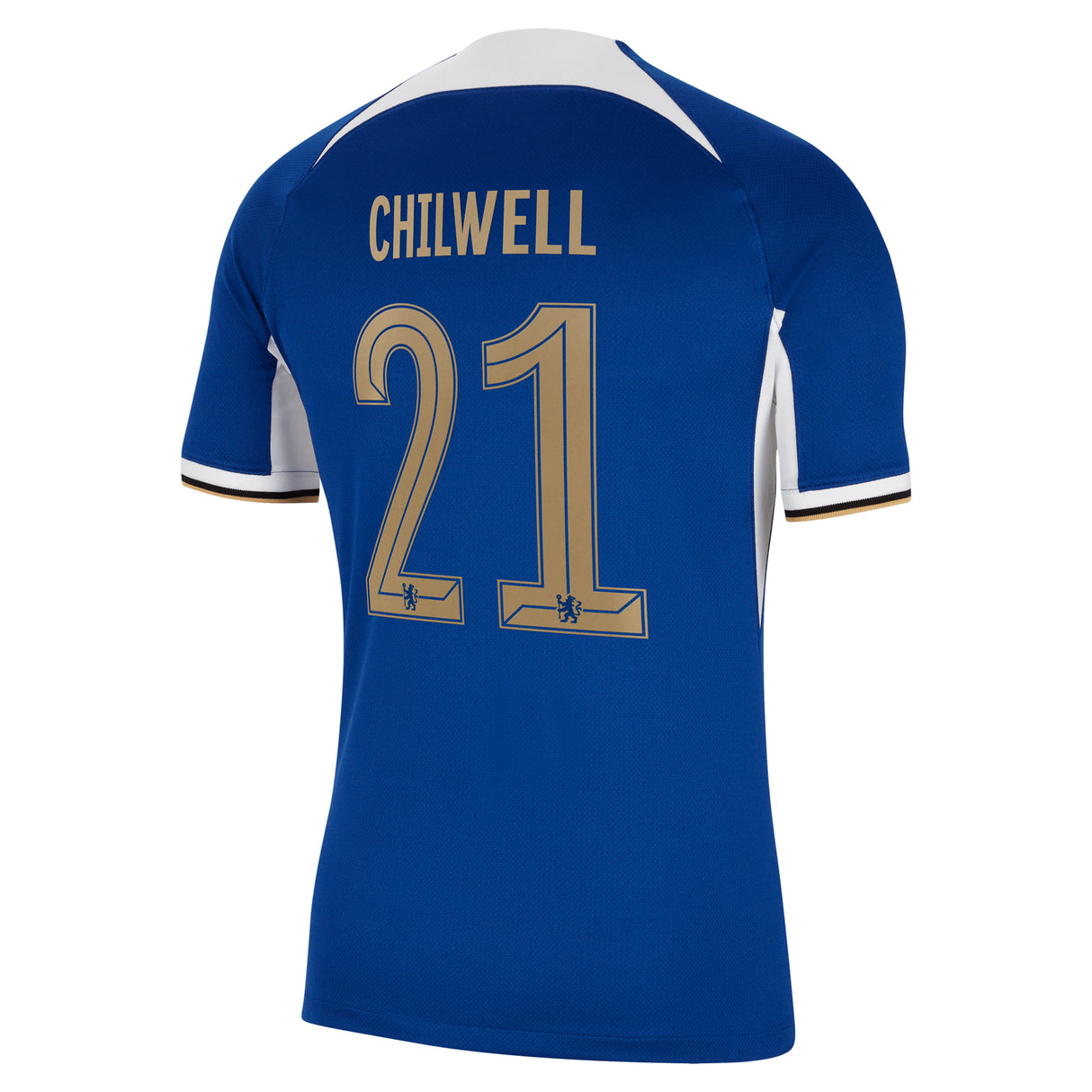 Chelsea Cup Nike Home Stadium Sponsored Shirt 2023-24 with Chilwell 21 printing