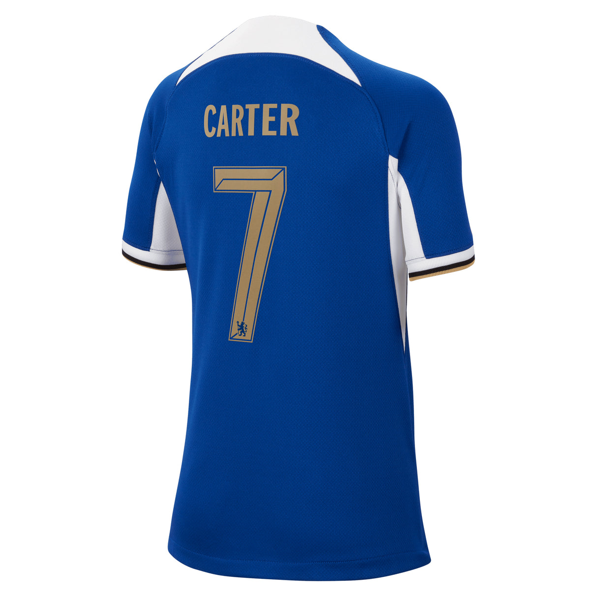 Chelsea Cup Nike Home Stadium Sponsored Shirt 2023-24 - Kids with Carter 7 printing