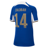 Chelsea Cup Nike Home Stadium Sponsored Shirt 2023-24 - Kids with Chalobah 14 printing