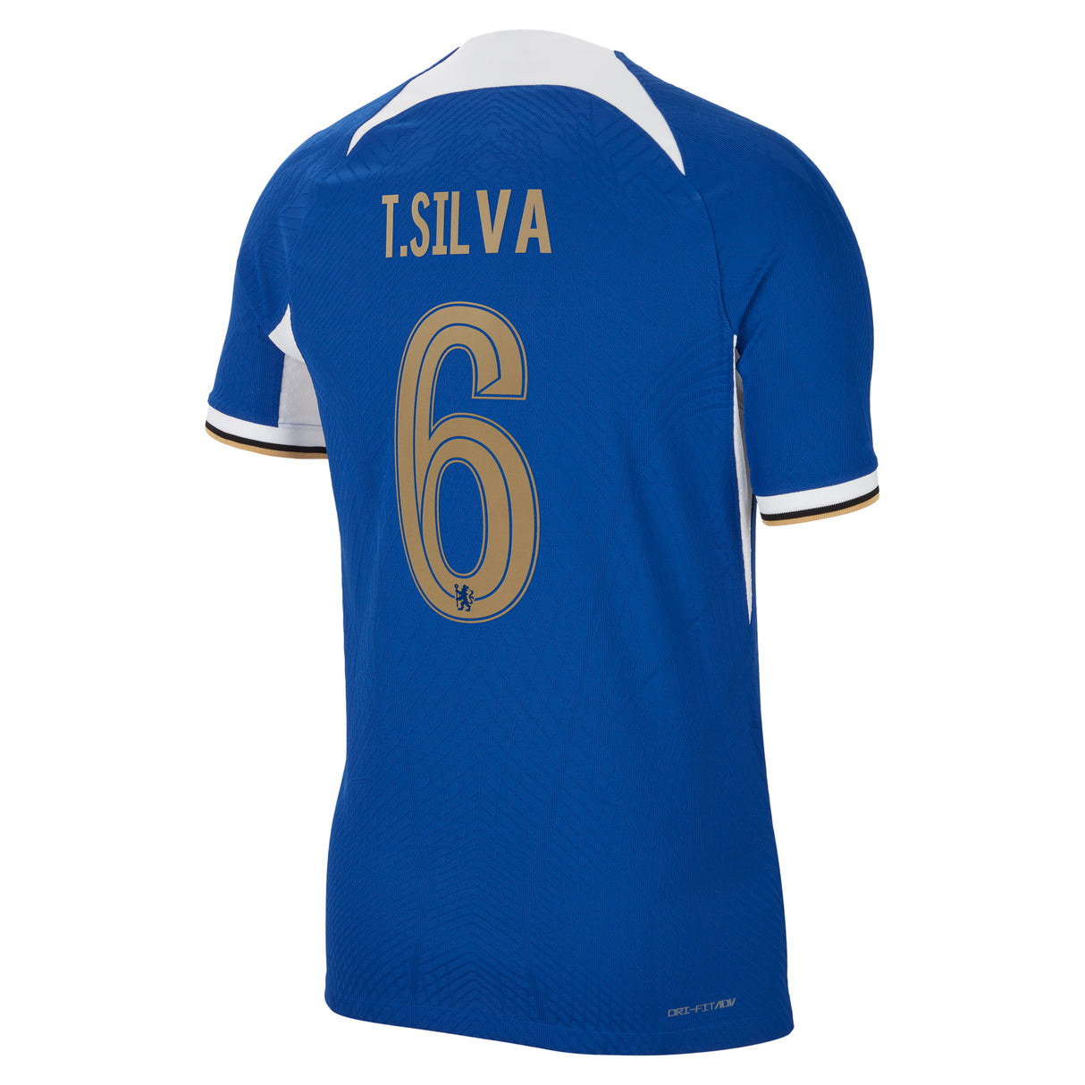 Chelsea Cup Home Vapor Match Sponsored Shirt 2023-24 with T. Silva 6 printing - Kit Captain