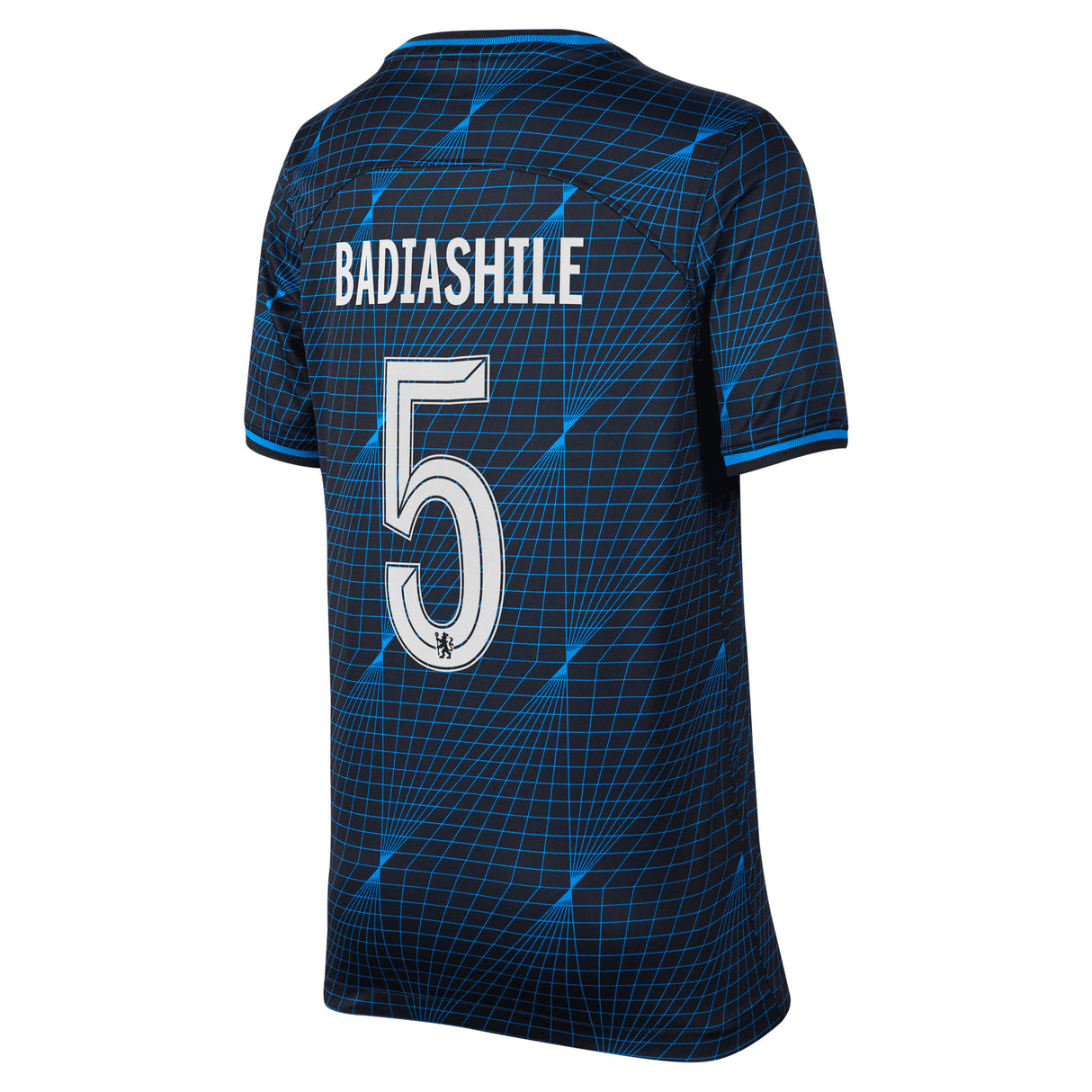 Chelsea Cup Nike Away Stadium Sponsored Shirt 2023-24 - Kids with Badiashile 5 printing