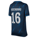 Chelsea Cup Nike Away Stadium Sponsored Shirt 2023-24 - Kids with Ugochukwu 16 printing