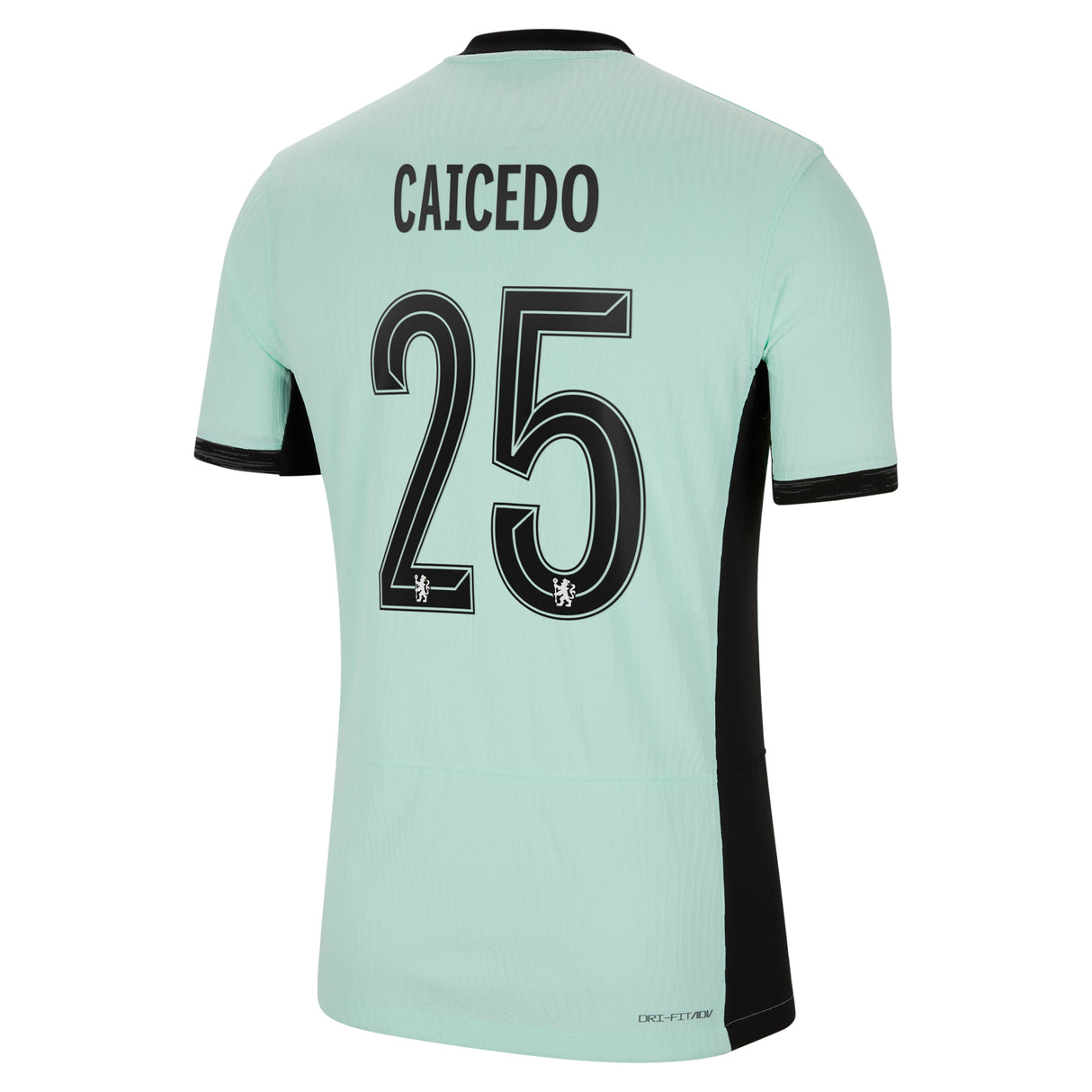 Chelsea Cup Third Vapor Match Sponsored Shirt 2023-24 with Caicedo 25 printing - Kit Captain