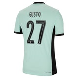 Chelsea Cup Third Vapor Match Sponsored Shirt 2023-24 with Gusto 27 printing - Kit Captain