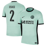 Chelsea Cup Nike Third Stadium Sponsored Shirt 2023-24 with Disasi 2 printing