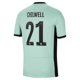 Chelsea Cup Nike Third Stadium Sponsored Shirt 2023-24 with Chilwell 21 printing