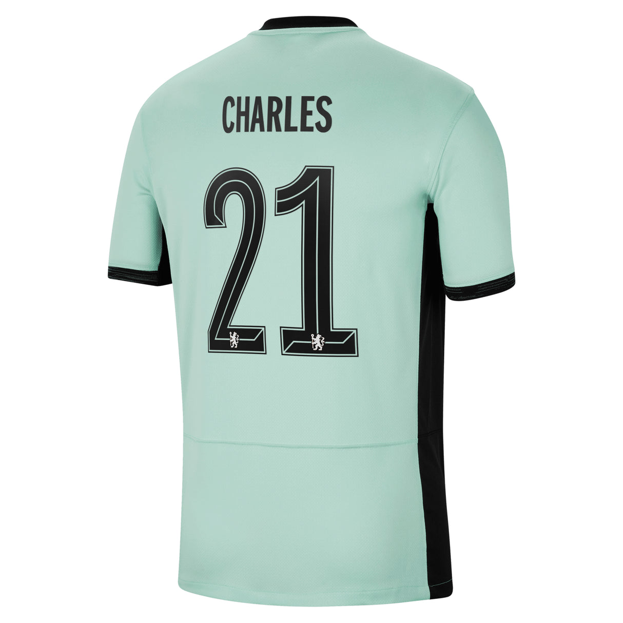 Chelsea Cup Nike Third Stadium Sponsored Shirt 2023-24 with Charles 21 printing