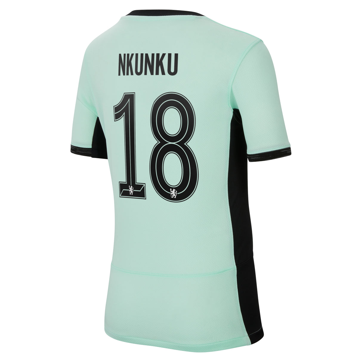 Chelsea Cup Third Stadium Sponsored Shirt 2023-24 - Kids with Nkunku 18 printing - Kit Captain