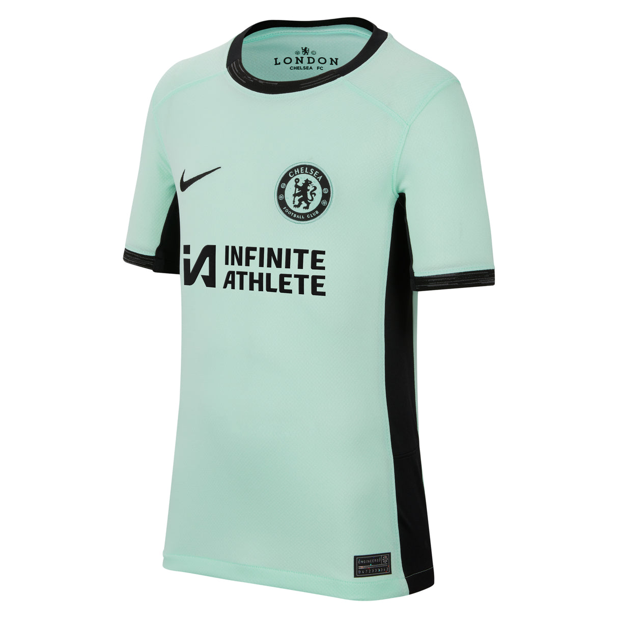 Chelsea Cup Third Stadium Sponsored Shirt 2023-24 - Kids with Silva 6 printing - Kit Captain