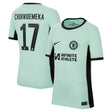 Chelsea Cup Third Stadium Sponsored Shirt 2023-24 - Kids with Chukwuemeka 17 printing - Kit Captain