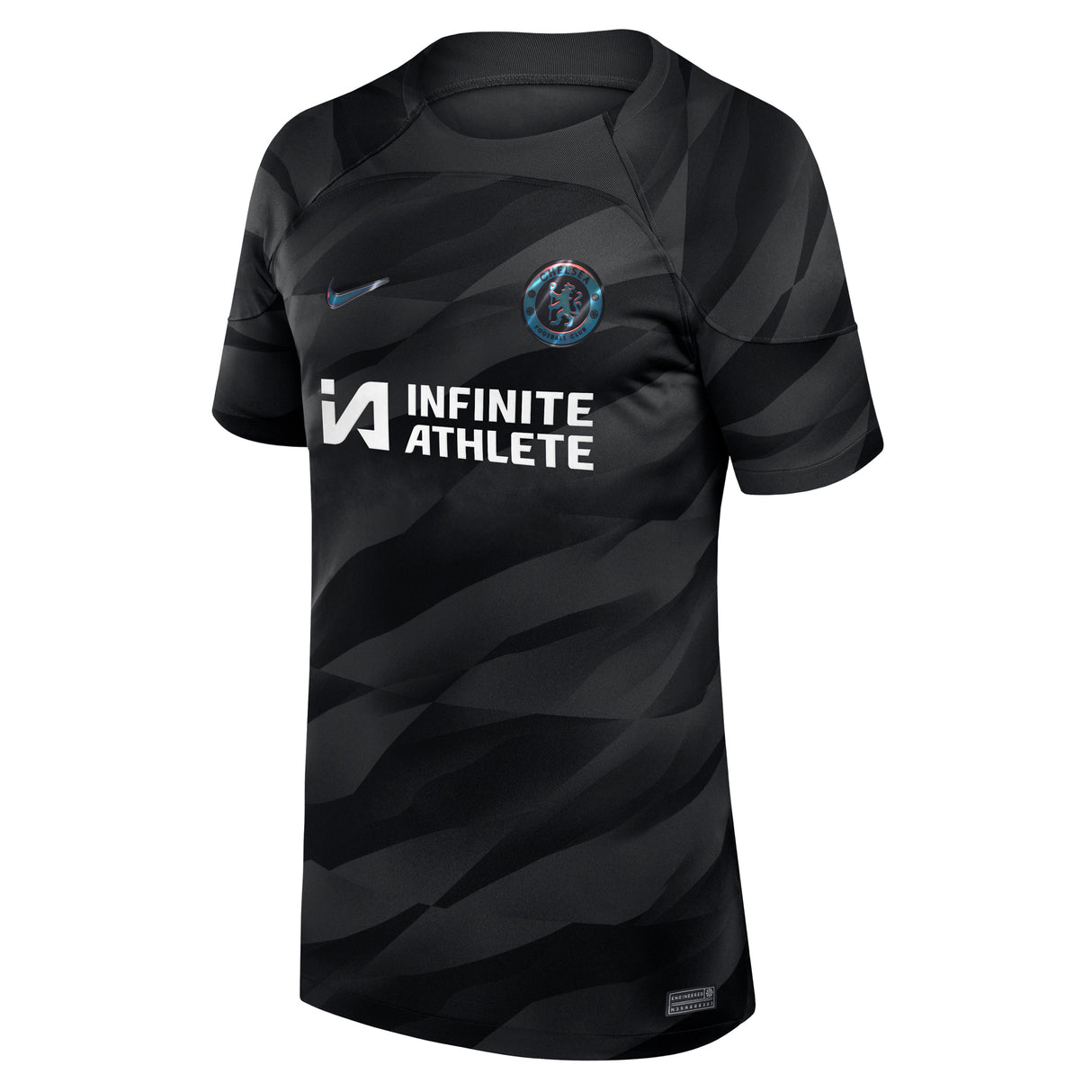 Chelsea Nike Goalkeeper Stadium Sponsored Shirt 2023-24 -Kids with Beach 50 printing - Kit Captain