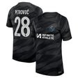 Chelsea Cup Nike Stadium Goalkeeper Sponsored Shirt 2023-24 - Kids with PetroviÄ‡ 28 printing - Kit Captain