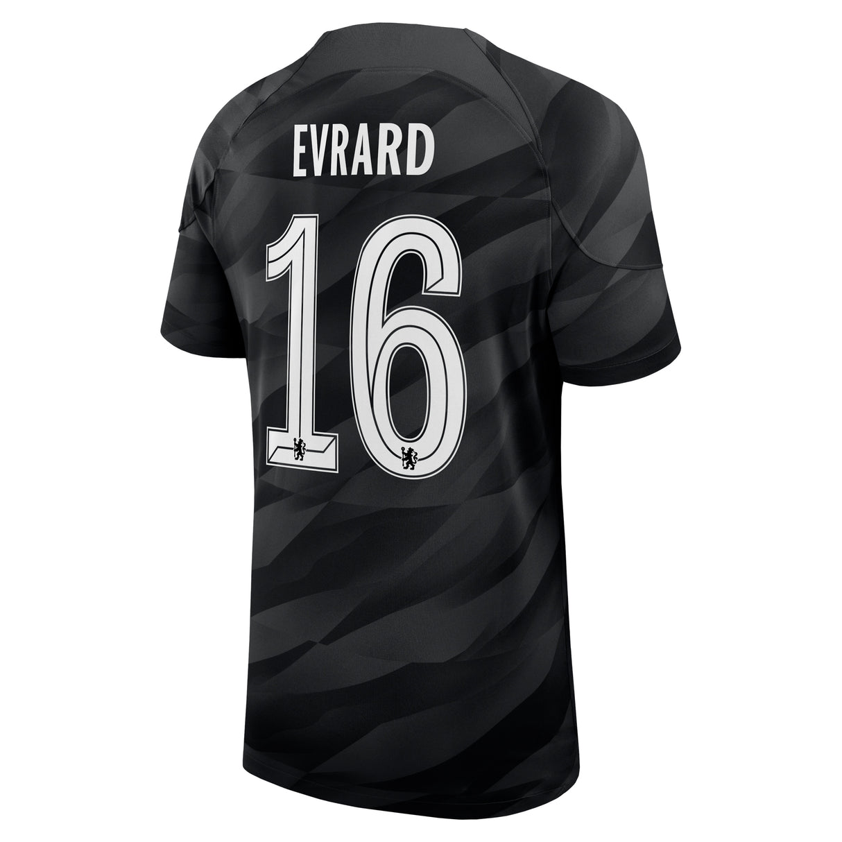 Chelsea Cup Nike Goalkeeper Stadium Sponsored Shirt 2023-24 - Kids - Nicky Evrard 16 - Kit Captain