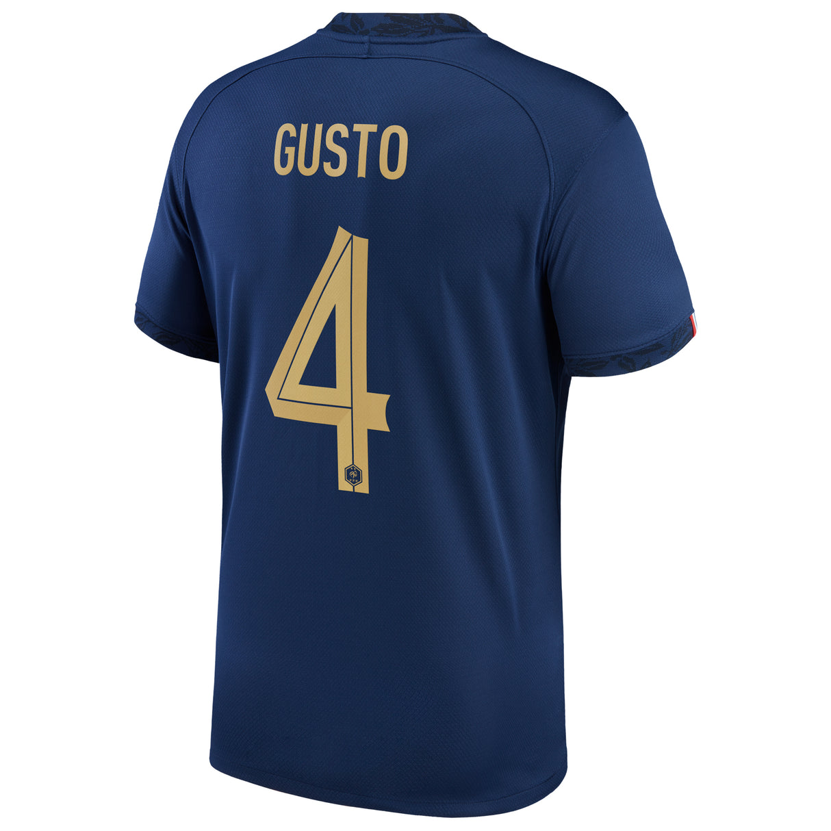 France Home Stadium Shirt 2022 - Kids with Gusto 4 printing - Kit Captain