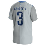 Everton WSL Hummel Third Shirt 2023-24 - Kids - With Campbell 3 printing - Kit Captain