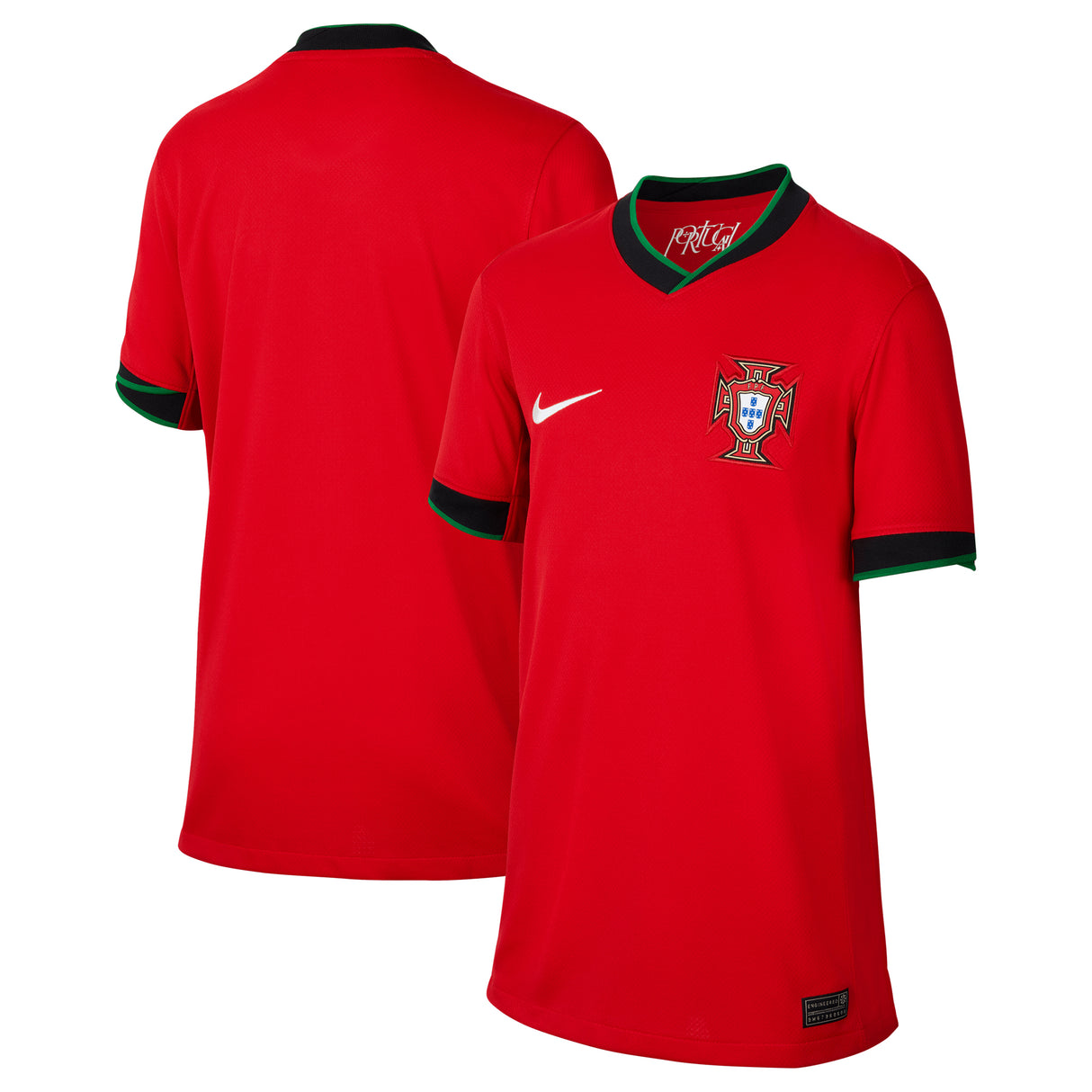 Portugal Nike Home Stadium Shirt 2024 - Kids